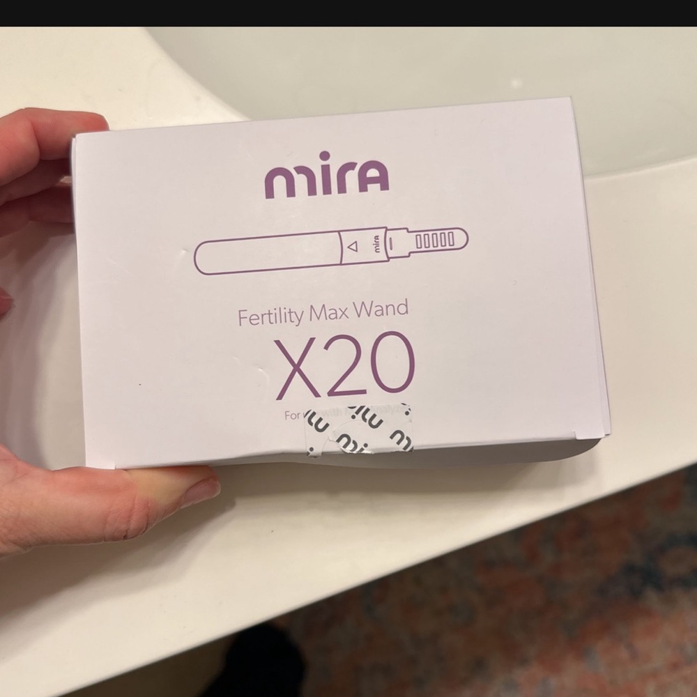 Mira Max fertility wands. Box of 14 total.